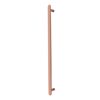 Nova Vertical Heated Towel Rail PVD Champagne 900x60 With 12V Transformer