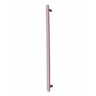 Nova Vertical Heated Towel Rail PVD Dusk 900x60 With 12V Transformer