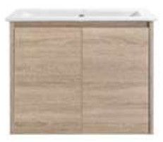 ROYCE 600MM WALL HUNG VANITY NATURAL TIMBER