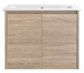 ROYCE 600MM WALL HUNG VANITY NATURAL TIMBER