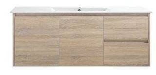 ROYCE 1200MM WALL HUNG VANITY NATURAL TIMBER