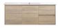 ROYCE 1200MM WALL HUNG VANITY NATURAL TIMBER RHD