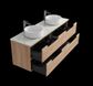 Ainsley Wall Hung Vanity Cab Only 1500mm Double