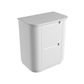 Curva Matte White 750 Floor Mount Vanity