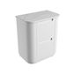 Curva Matte White 750 Floor Mount Vanity