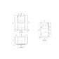 Curva Matte White 750 Floor Mount Vanity