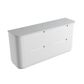 Curva Matte White 1800 Floor Mount Vanity