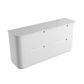 Curva Matte White 1800 Floor Mount Vanity