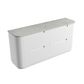 Curva Matte White 1800 Floor Mount Vanity