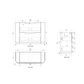 Varcelli 1200 Floor Standing Vanity Cab Only