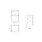 Lovina 600 Floor Standing Vanity Cab Only