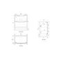Lovina 750 Floor Standing Vanity Cab Only
