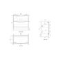 Lovina 900 Floor Standing Vanity Cab Only