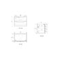Lovina 750 Tier Wall Hung Vanity Cab Only