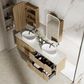 Lovina 1800 Double Bowl Tier Wall Hung Vanity Cab Only