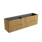 Lovina 1800 Double Bowl Tier Wall Hung Vanity Cab Only
