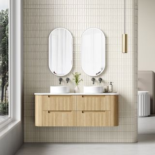 Varcelli 1500 Tier Wall Hung Vanity Cab Only