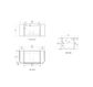 Varcelli 900 Mono Wall Hung Vanity Cab Only