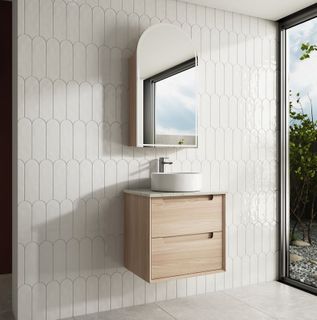 Ainsley Wall Hung Vanity Cab Only 600mm