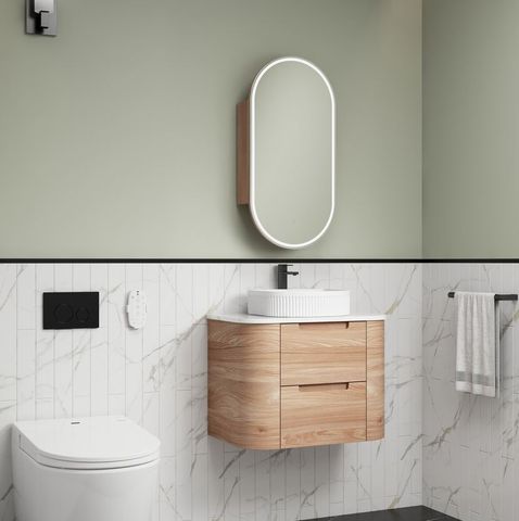 Briony Wall Hung Vanity Cab Only 750mm