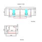 Carita Wall Hung Vanity Cab Only 1500mm