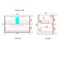 Moreno Wall Hung Vanity Cab Only 900mm