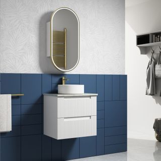 Neva 600 Wall Hung Vanity Cabinet Only