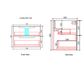 Neva 750 Wall Hung Vanity Cabinet Only
