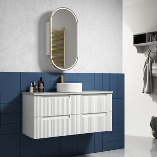 Neva 1200 Wall Hung Vanity Cabinet Only