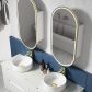 Neva 1500 Double Wall Hung Vanity Cabinet Only