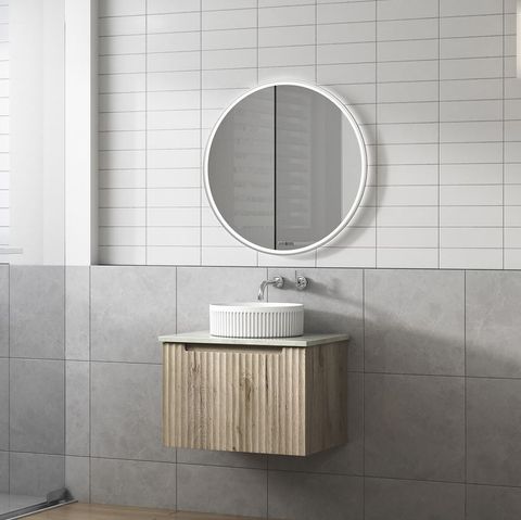 Calder 600mm Wall Hung Vanity Cabinet Only