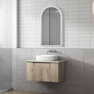 Calder 750mm Wall Hung Vanity Cabinet Only