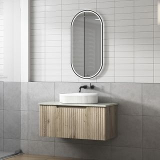 Calder 900mm Wall Hung Vanity Cabinet Only
