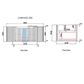 Petra Wall Hung Mark II Vanity Cab Only 900mm