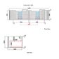Petra Wall Hung Mark II Vanity Cab Only 1500mm