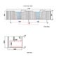 Petra Wall Hung Mark II Vanity Cab Only 1800mm