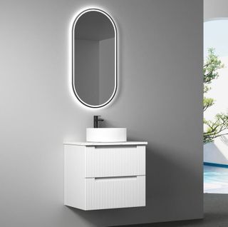 Verona Wall Hung Mark II Vanity Cab Only 600mm