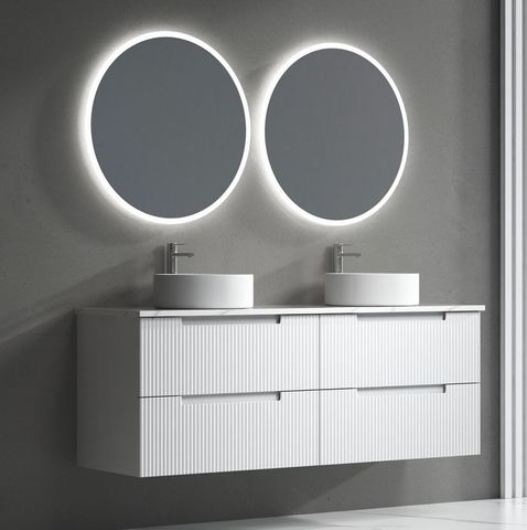 Verona Wall Hung Mark II Vanity Cab Only  1500mm Double