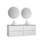 Verona Wall Hung Mark II Vanity Cab Only  1500mm Double