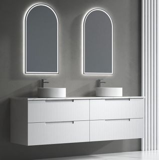 Verona Wall Hung Mark II Vanity Cab Only 1800mm Double