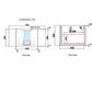 Hamilton Wall Hung Vanity Cab Only 750mm