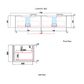 Hamilton Wall Hung Vanity Cab Only 1800mm