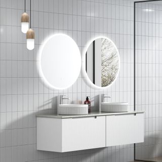 Perla Wall Hung Mark II Vanity Cab Only 1500mm Double