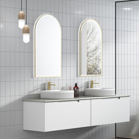 Perla Wall Hung Mark II Vanity Cab Only 1800mm Double