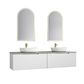 Perla Wall Hung Mark II Vanity Cab Only 1800mm Double