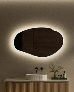 Evanston 1300mm LED Mirror Matte White Frame