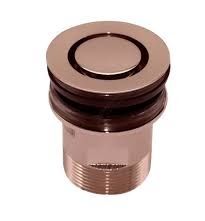 P&W Brass Basin Pop Down 32mm Rose Gold