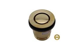P&W Brass Bath Pop Down 40mm Polished Brass
