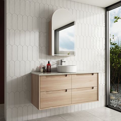 Ainsley Wall Hung Vanity Cab Only 1200mm