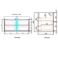 Ainsley Wall Hung Vanity Cab Only 1200mm